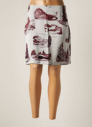 Fustă scurtă gri NICE THINGS femeie