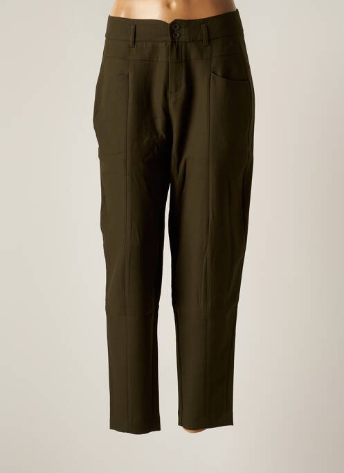 Pantalon slim verde ONE STEP femeie