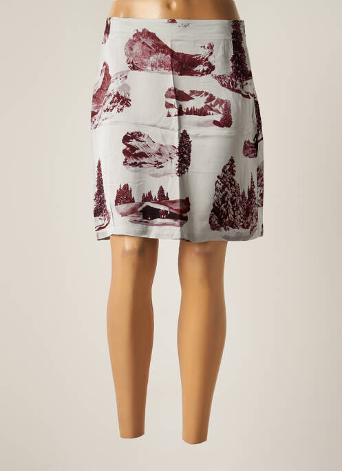 Fustă scurtă gri NICE THINGS femeie