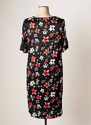 Rochie scurtă mâneci scurte mâneci scurte negru YAYA femeie