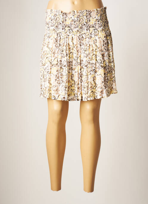 Fustă scurtă bej YAYA femeie