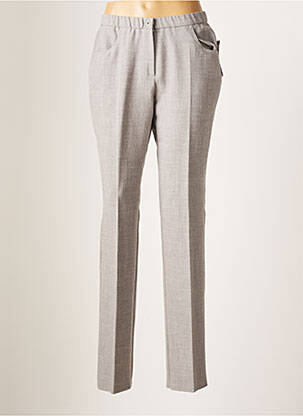 Pantalon drept gri GEVANA femeie