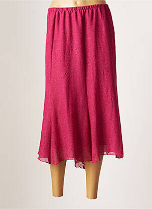 Fustă midi roșu GEVANA femeie