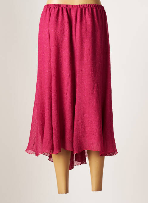 Fustă midi roșu GEVANA femeie