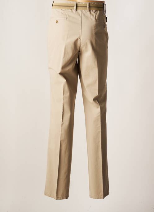 Pantalon slim bej GS CLUB bărbat