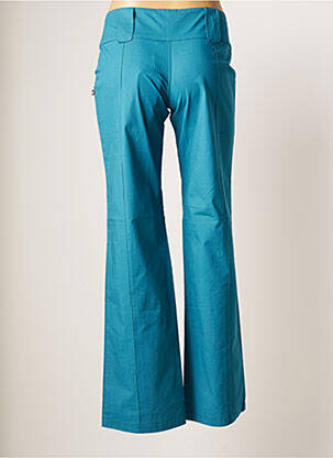 Pantalon drept elasticitate talie joasă albastru PRINCESSE NOMADE femeie