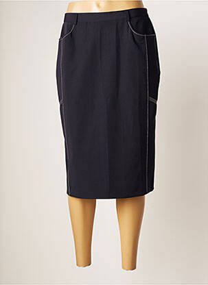 Fustă midi albastru FRANCOISE F femeie