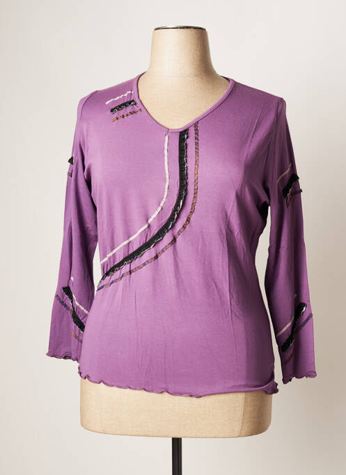 Top violet JEAN GABRIEL femeie