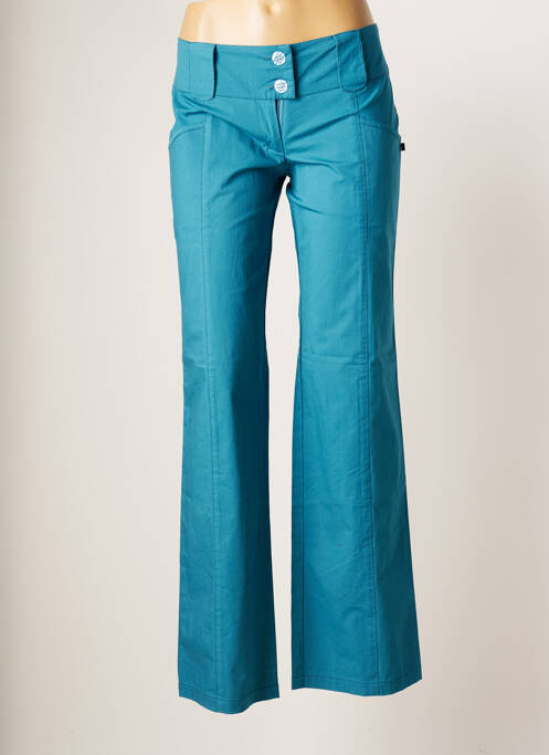 Pantalon drept albastru PRINCESSE NOMADE femeie