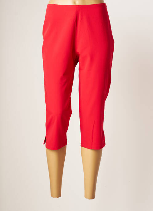 Pantalon trei sferturi roșu BARANDI femeie