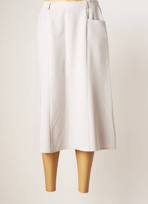 Fustă midi gri FRANCOISE F femeie