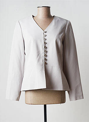 Jachete elegante gri FRANCOISE DE FRANCE femeie