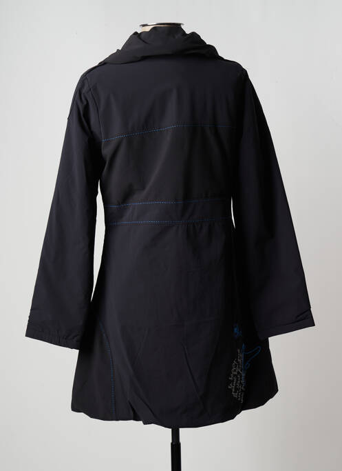 Palton lung negru SIDECAR femeie