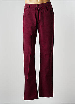 Pantalon drept roșu TRUSSARDI JEANS bărbat