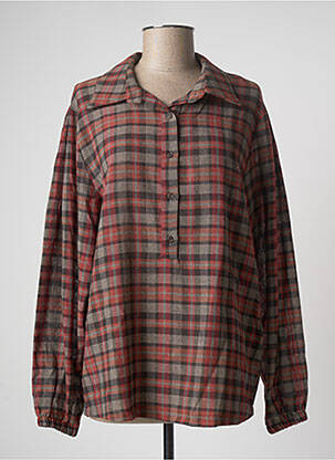 Cămașă roșu LAUREN VIDAL femeie