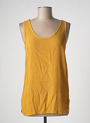 Top galben LAUREN VIDAL femeie