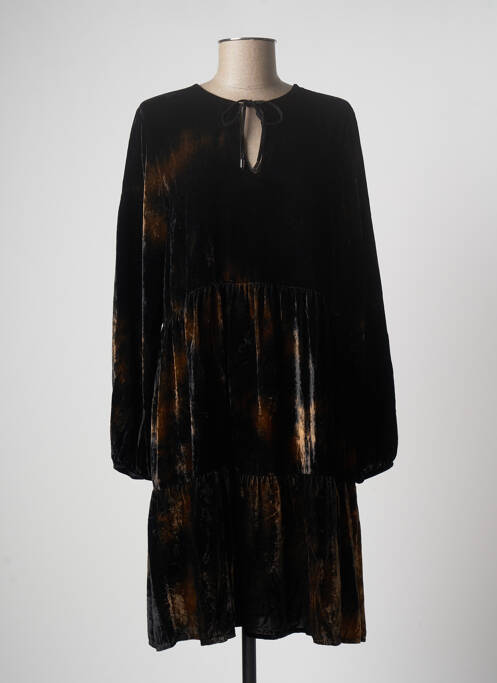 Rochie midi negru LAUREN VIDAL femeie