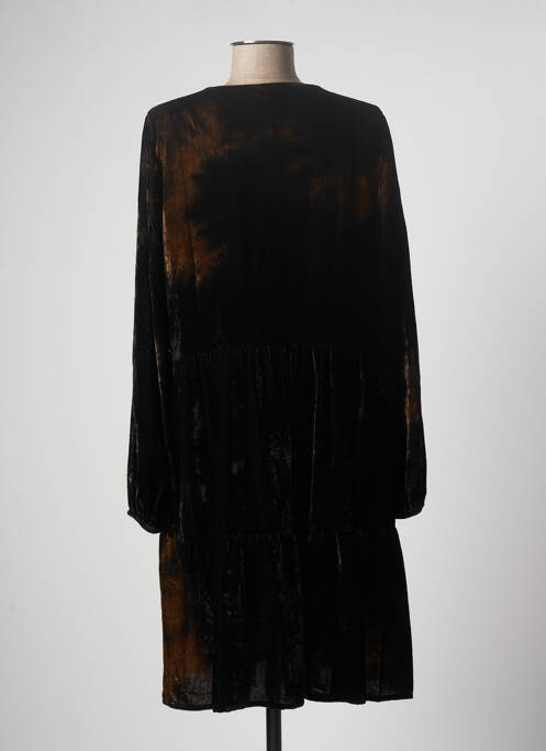 Rochie midi negru LAUREN VIDAL femeie