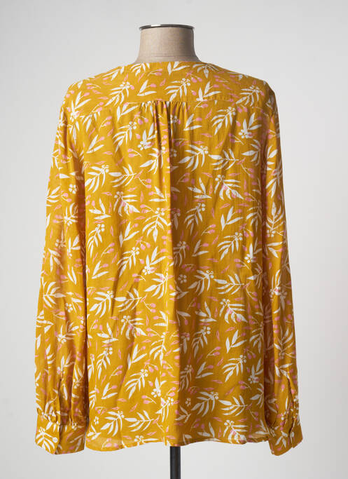 Cămașă galben LAUREN VIDAL femeie