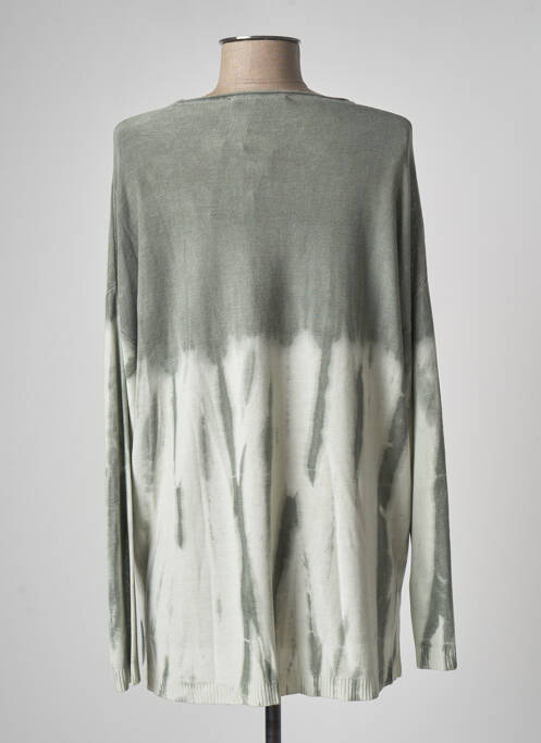 Pulover tunică mâneci lungi mâneci lungi verde LAUREN VIDAL femme