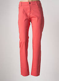 Pantalon slim elasticitate portocaliu KALISSON femme
