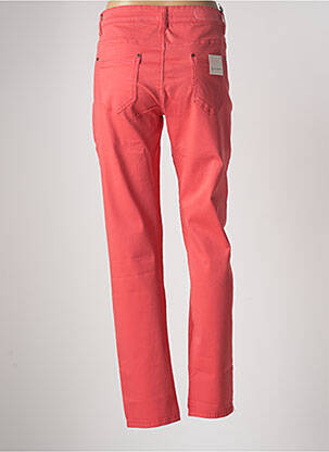 Pantalon slim elasticitate portocaliu KALISSON femeie