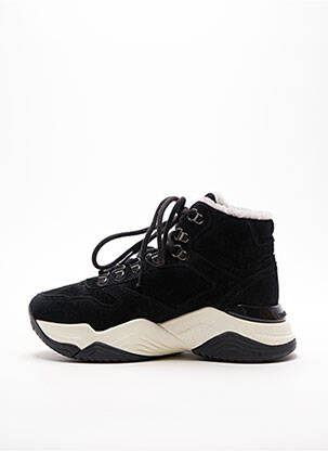 Adidași toc platformă toc de 4 la 6 cm negru CRIME LONDON femeie