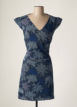 Rochie scurtă albastru TEDDY SMITH femeie