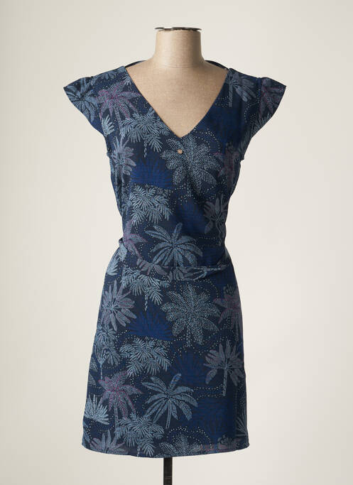 Rochie scurtă albastru TEDDY SMITH femeie