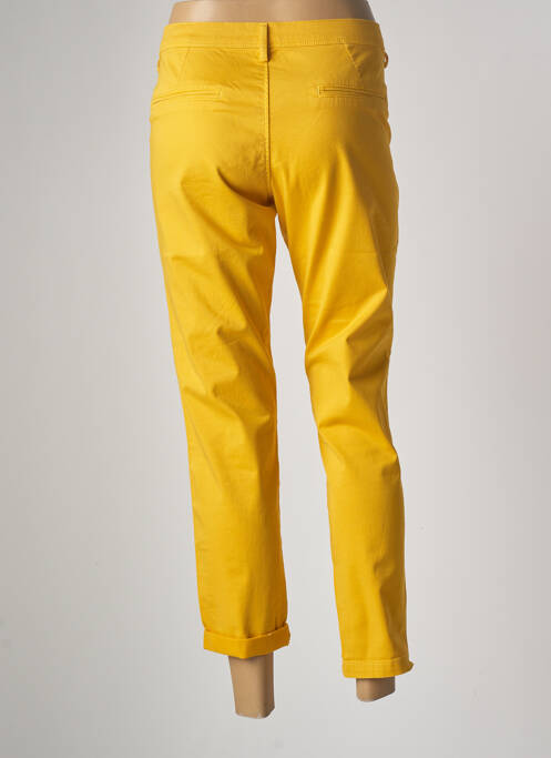 Pantalon 7/8 galben TEDDY SMITH femeie