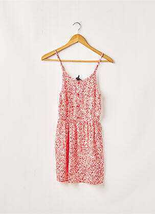 Rochie midi roz LE TEMPS DES CERISES fată