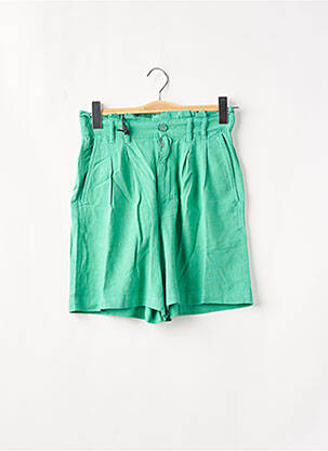 Pantalon trei sferturi verde TEDDY SMITH femeie