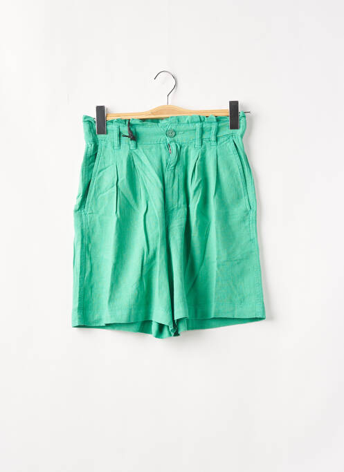 Pantalon trei sferturi verde TEDDY SMITH femeie