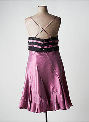 Rochie midi fără mâneci fără mâneci violet CREATIF PARIS femeie