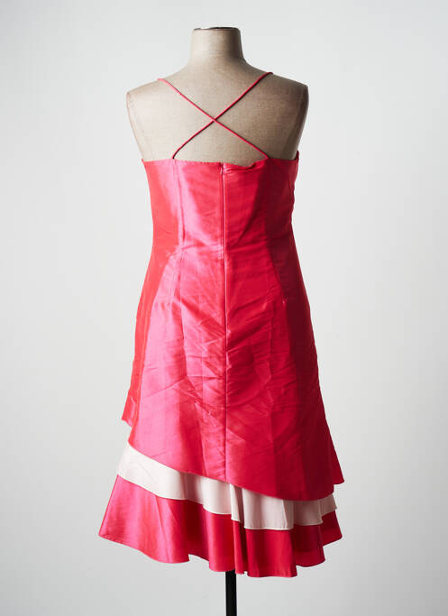 Rochie midi roz CREATIF PARIS femeie