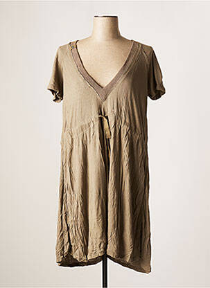 Rochie midi bej DIESEL femeie