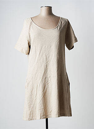 Rochie scurtă bej PAKO LITTO femeie