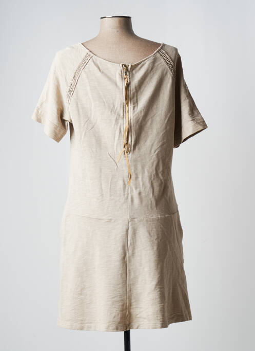 Rochie scurtă bej PAKO LITTO femeie