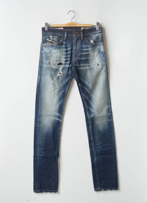 Blugi cu croială slim albastru DIESEL bărbat