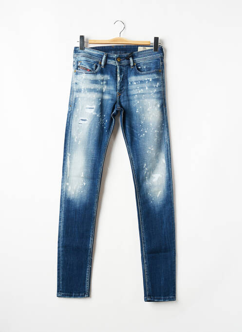 Blugi cu croială slim albastru DIESEL bărbat