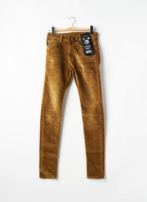 Pantalon slim maro DIESEL bărbat