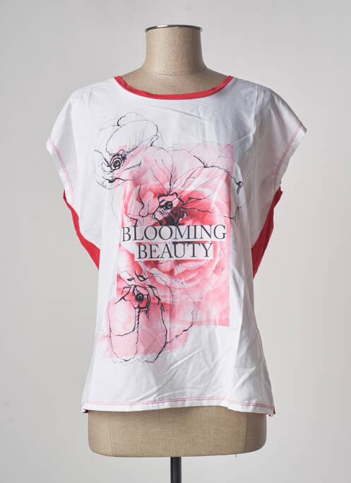 Top alb TIFFOSI femeie