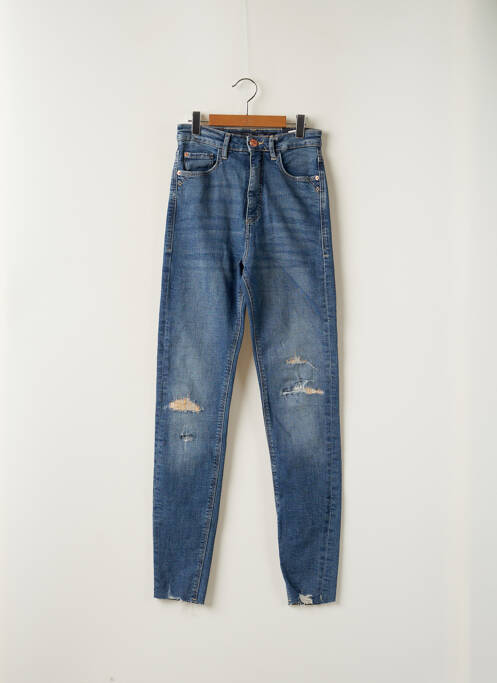 Blugi skinny talie înaltă talie înaltă albastru TIFFOSI femme