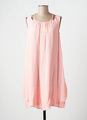 Rochie midi roz PAUSE CAFE femeie