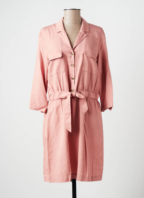 Rochie midi roz C'EST BEAU LA VIE femeie