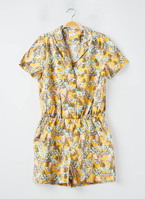 Salopetă scurtă galben C'EST BEAU LA VIE femeie