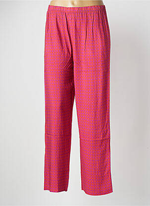 Pantalon drept portocaliu FRANCK ANNA femeie