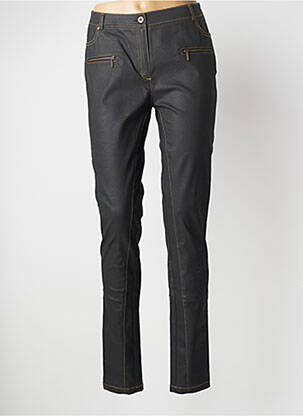 Pantalon slim talie înaltă talie înaltă negru MERI & ESCA femeie