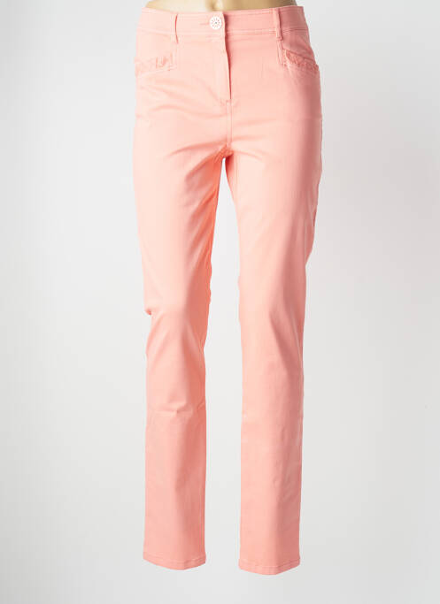 Pantalon slim portocaliu PAUSE CAFE femeie