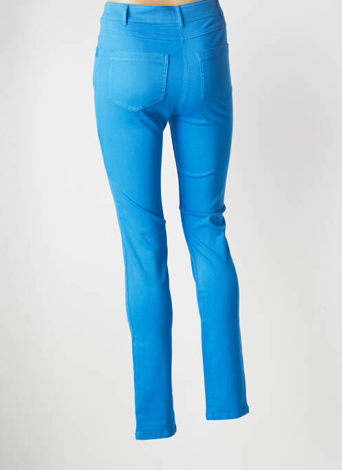 Pantalon slim albastru PAUSE CAFE femeie